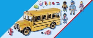 70983 Playmobil Skolas autobuss cena un informācija | Konstruktori | 220.lv