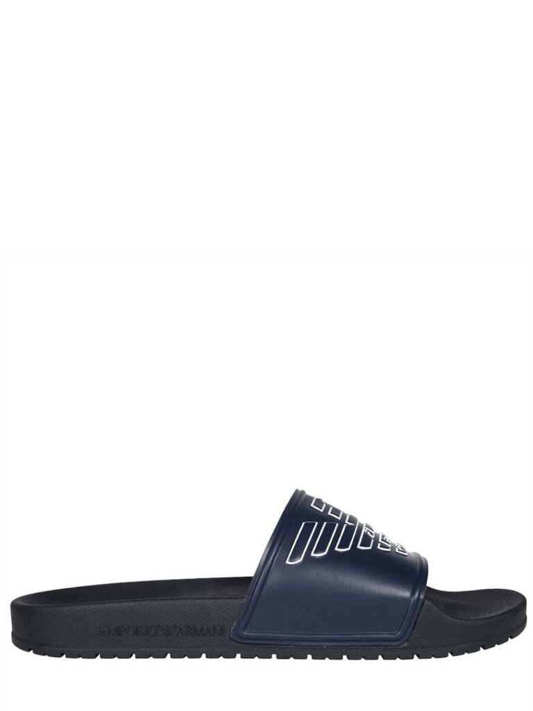 EMPORIO ARMANI Navy White 545665267 цена и информация | Vīriešu iešļūcenes, čības, sandales | 220.lv