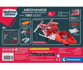 Конструктор Rescue helicopter Clementoni, 160 д. цена и информация | Развивающие игрушки | 220.lv