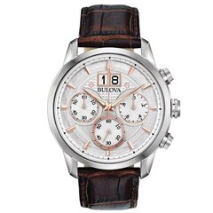 Мужские часы Bulova Sutton Big Date Chronograph 96B309 96B309 цена и информация | Мужские часы | 220.lv