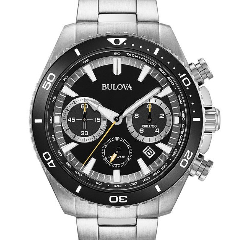 Vīriešu rokas pulkstenis Bulova Chronograph 98B298 cena un informācija | Vīriešu pulksteņi | 220.lv