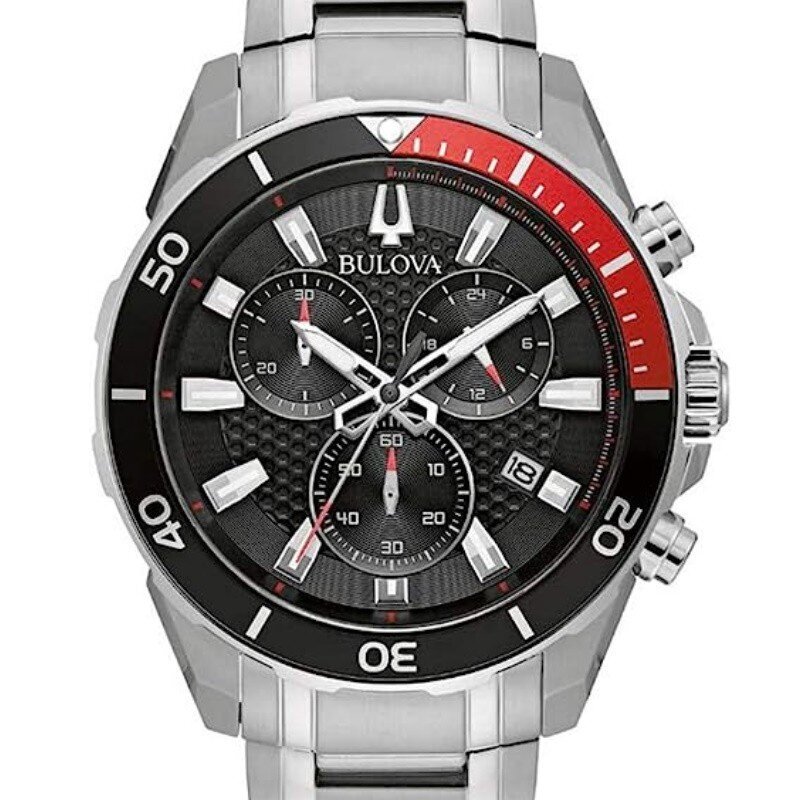 Vīriešu rokas pulkstenis Bulova Sport Chronograph 98B344 cena un informācija | Vīriešu pulksteņi | 220.lv