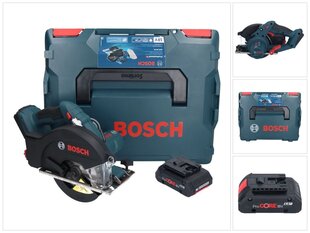 Akumulatora ripzāģis Bosch GKM 18V-50, ar akumulatoru cena un informācija | Zāģi, ripzāģi | 220.lv