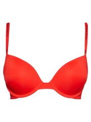 Calvin Klein Push Up Krūšturis sievietēm 545665441, sarkans cena un informācija | Krūšturi | 220.lv