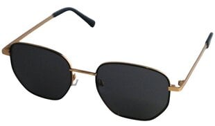 Поляризованные солнцезащитные очки с металлической оправой для мужчин Trendy SP 133 C8 52-19, черные & золотые цена и информация | Солнцезащитные очки для мужчин | 220.lv