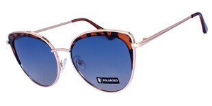 Saulesbrilles Ar Metāla Rāmīti Sievietēm A-Z CHIC 5228 BP, Zelta & Havana Krāsas cena un informācija | Saulesbrilles sievietēm | 220.lv