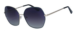 Солнцезащитные очки с металлической оправой для женщин Icone GF 101 C3 60-16, синие & золотые цена и информация | Женские солнцезащитные очки | 220.lv