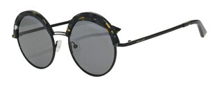 Солнцезащитные очки с металлической оправой для женщин One Wolf UF 116 3 51-20, черные цена и информация | Женские солнцезащитные очки | 220.lv