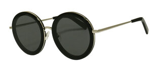 Солнцезащитные очки с металлической оправой для женщин One Wolf UF 144 1 59-19, серебристые & черные цена и информация | Женские солнцезащитные очки | 220.lv