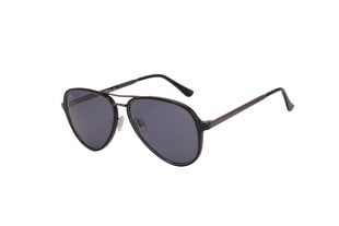 Saulesbrilles ar metāla rāmīti vīriešiem Eclat GF 100 C2 58-15, pelēkas ar melnu cena un informācija | Saulesbrilles  vīriešiem | 220.lv