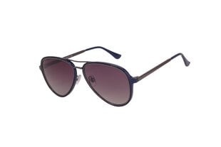 Saulesbrilles ar metāla rāmīti vīriešiem Eclat GF 100 C3 58-15, pelēkas ar tumši zilu цена и информация | Солнцезащитные очки для мужчин | 220.lv