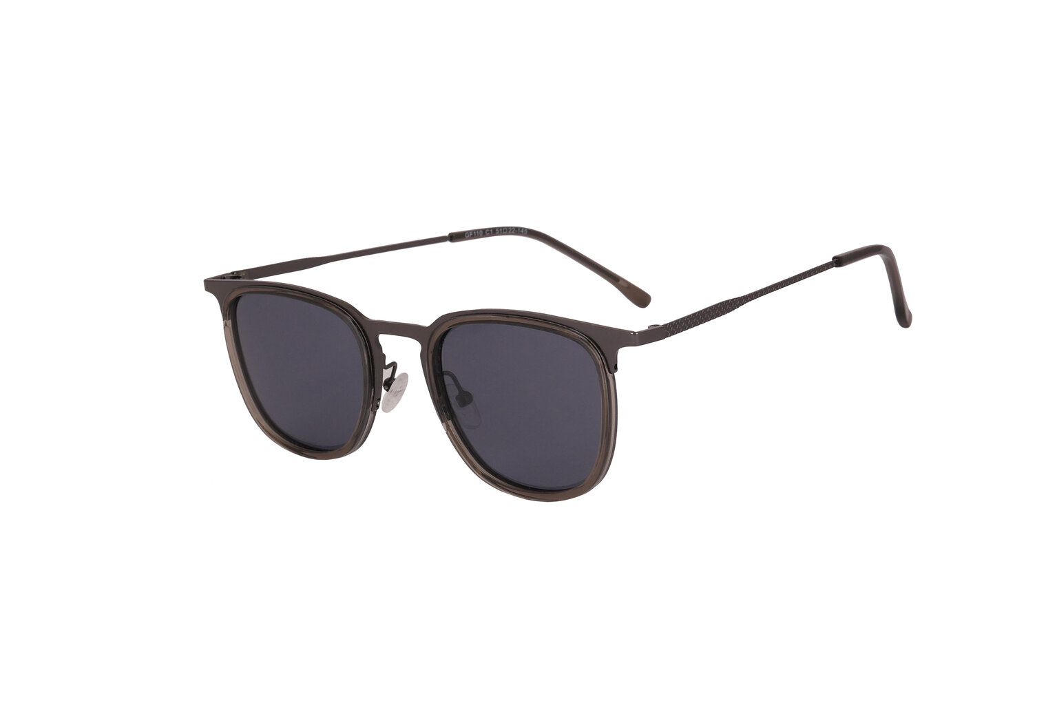 Saulesbrilles ar metāla rāmīti vīriešiem Eclat GF 110 C1 51-22, pelēkas cena un informācija | Saulesbrilles  vīriešiem | 220.lv
