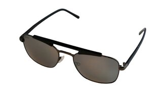 Saulesbrilles Ar Metāla Rāmīti Vīriešiem Icone UF 118 C3 55-19, Melnas Krāsas cena un informācija | Saulesbrilles  vīriešiem | 220.lv