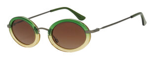 Солнцезащитные очки для женщин One Wolf UF 137 2 47-25, зеленые & бежевые цена и информация | Женские солнцезащитные очки | 220.lv