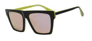 Солнцезащитные очки для женщин One Wolf UF 140 2 54-17, черные & желтые цена и информация | Женские солнцезащитные очки | 220.lv