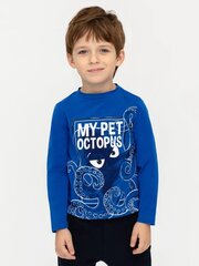 T-krekls zēniem Gulliver 12004BMC1220, zils cena un informācija | Zēnu krekli | 220.lv