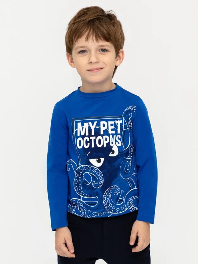 T-krekls zēniem Gulliver 12004BMC1220, zils cena un informācija | Zēnu krekli | 220.lv