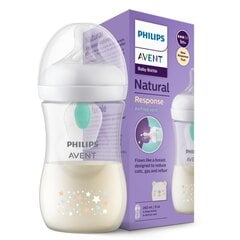 Pudelīte Philips Avent Responsive Natural Fresh Bablet Bear, 1 mēn+, 260ml cena un informācija | Bērnu pudelītes un to aksesuāri | 220.lv