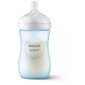 Pudelīte Philips Avent Natural Response, zila, 1 mēn+, 260 ml cena un informācija | Bērnu pudelītes un to aksesuāri | 220.lv