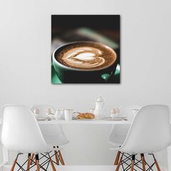 Картина Coffee Деревянный (3 x 53 x 43 cm) (43 x 3 x 53 cm) цена и информация | Картины | 220.lv