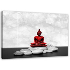 Glezna Sarkanā Buda uz akmeņiem cena un informācija | Gleznas | 220.lv