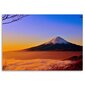 Glezna Fuji kalns peldējās saules gaismā цена и информация | Gleznas | 220.lv