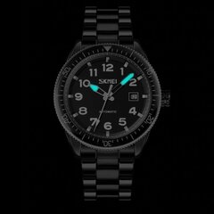 Vīriešu rokas pulkstenis Skmei 9232SIBK cena un informācija | Vīriešu pulksteņi | 220.lv