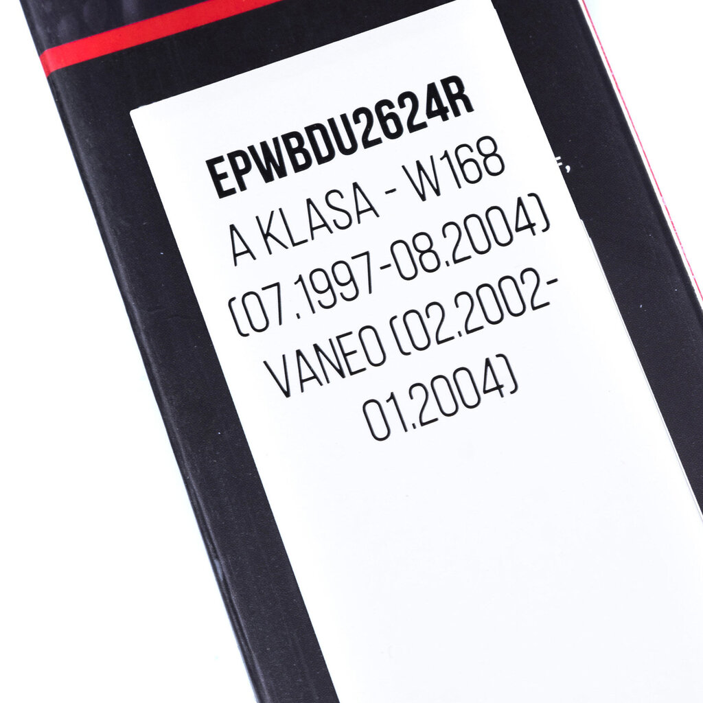 Logu slotiņas EinParts EPWBDU2624R 650/600mm komplekts 2 gabali cena un informācija | Logu slotiņas | 220.lv