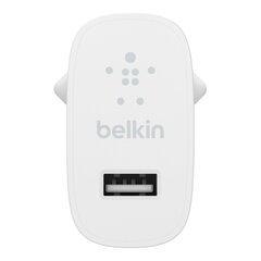 Сетевая зарядка Belkin Boost Charge USB-A 12W белая цена и информация | Зарядные устройства для телефонов | 220.lv