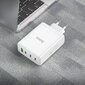 Lādētājs Hoco N31 PD100W 3xType-C/1xUSB-A balts cena un informācija | Lādētāji un adapteri | 220.lv