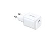 Lādētājs Ugreen CD318 Nexode GaN USB-C 20W balts cena un informācija | Lādētāji un adapteri | 220.lv