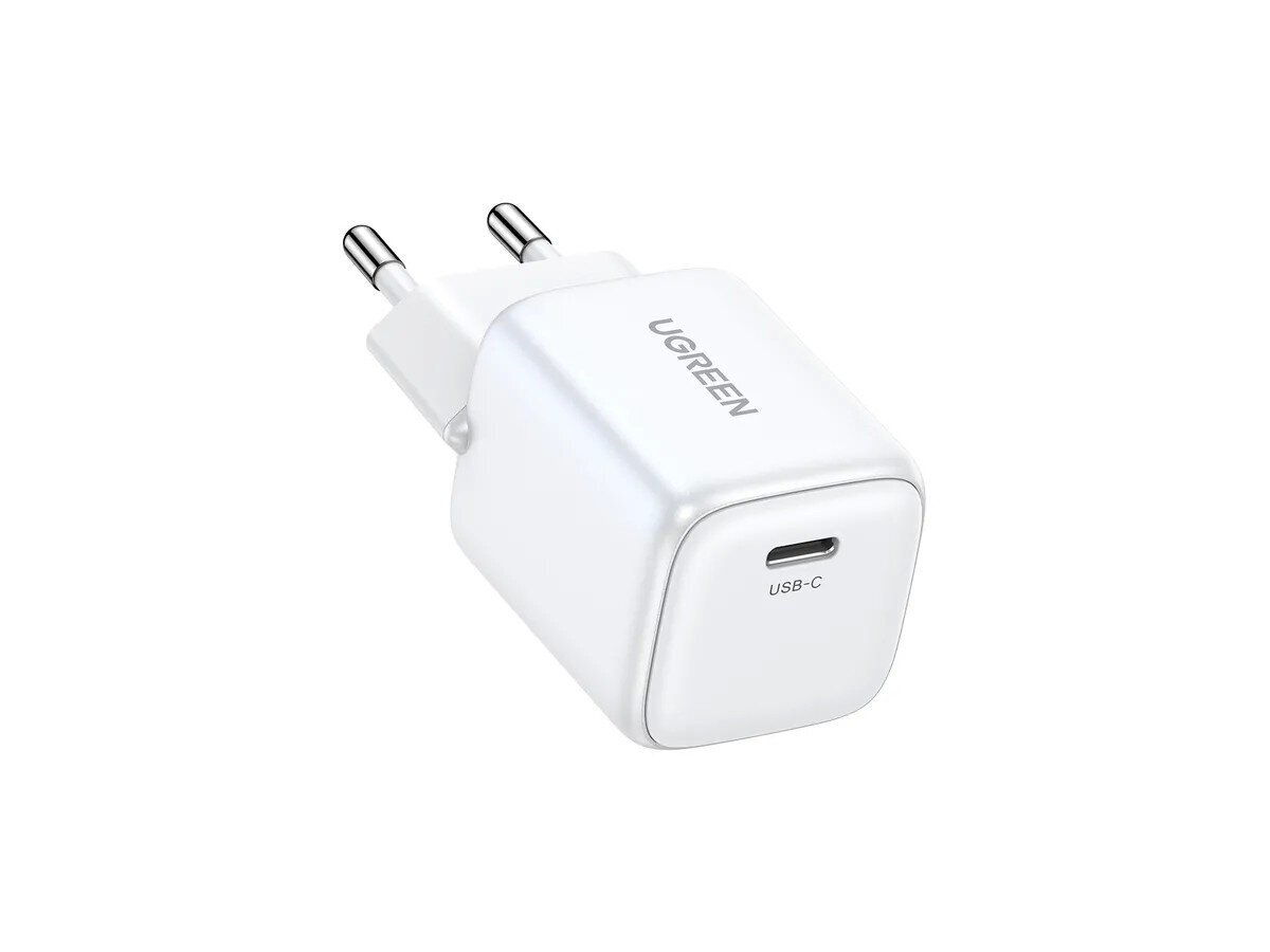 Lādētājs Ugreen CD319 Nexode GaN USB-C 30W balts cena un informācija | Lādētāji un adapteri | 220.lv