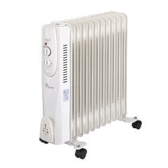 Eļļas radiators Extralink NY-25W1, 2500 W cena un informācija | Sildītāji | 220.lv