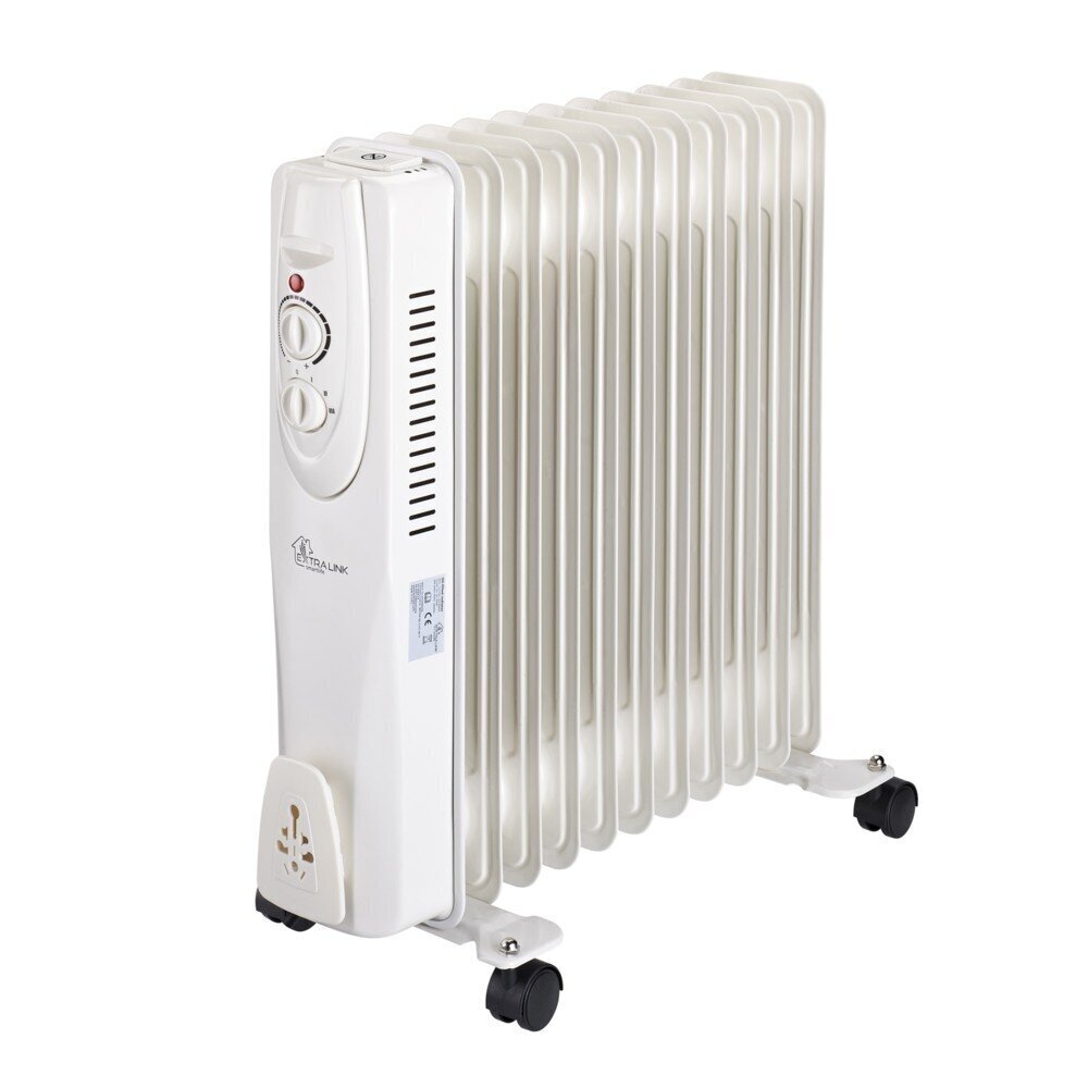 Eļļas radiators Extralink NY-25W1, 2500 W cena un informācija | Sildītāji | 220.lv