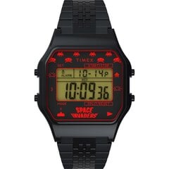Timex T80 x Space Invaders 34 мм Часы-браслет из нержавеющей стали TW2V30200 цена и информация | Мужские часы | 220.lv