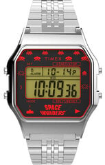 Timex T80 x Space Invaders 34 мм Часы-браслет из нержавеющей стали TW2V30000 цена и информация | Мужские часы | 220.lv
