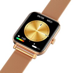 Garett Smartwatch GRC CLASSIC GOLD STEEL Viedpulkstenis IPS / Bluetooth / IP68 / SMS cena un informācija | Viedpulksteņi (smartwatch) | 220.lv