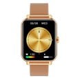 Garett Smartwatch GRC CLASSIC GOLD STEEL Viedpulkstenis IPS / Bluetooth / IP68 / SMS