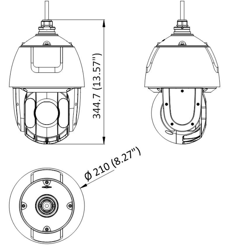 IP videokamera DS-2DE5425IW-AE(T5) цена и информация | Novērošanas kameras | 220.lv