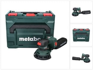 Аккумуляторная эксцентриковая шлифовальная машина Metabo SXA 18 LTX 125 BL цена и информация | Шлифовальные станки | 220.lv