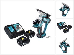 Аккумуляторная пила для гипсокартона Makita DSD 180 RT цена и информация | Пилы, циркулярные станки | 220.lv