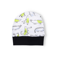 Cepure zēniem Nini ABN3698038, balta cena un informācija | Zīdaiņu cepures, cimdi, šalles | 220.lv
