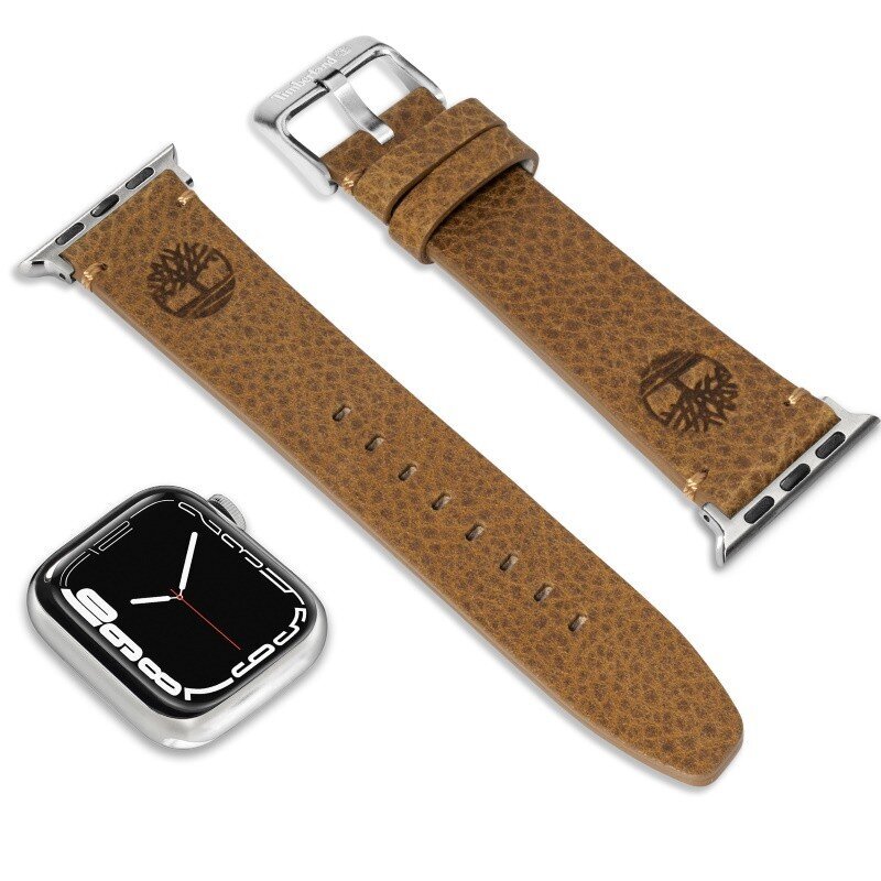 Pulksteņa siksniņa Timberland Strap Ashby L Wheat Leather SS 22 mm TDOUL0000204 cena un informācija | Sieviešu pulksteņi | 220.lv