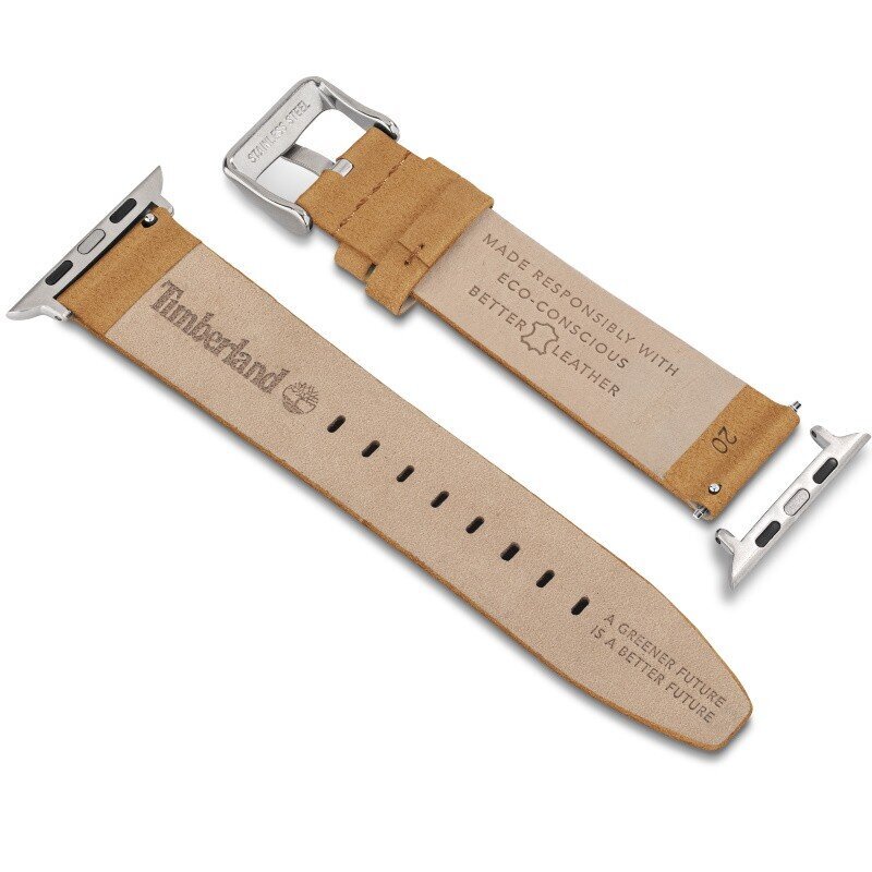 Pulksteņa siksniņa Timberland Strap Lacandon S Wheat Leather SS 20 mm TDOUL0000101 цена и информация | Sieviešu pulksteņi | 220.lv