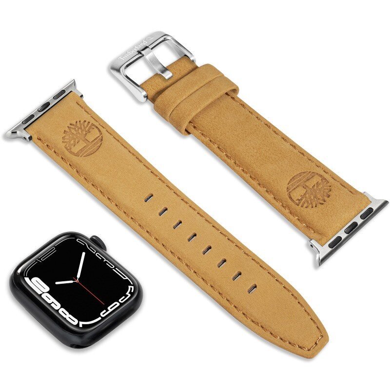 Pulksteņa siksniņa Timberland Strap Lacandon S Wheat Leather SS 20 mm TDOUL0000101 cena un informācija | Sieviešu pulksteņi | 220.lv