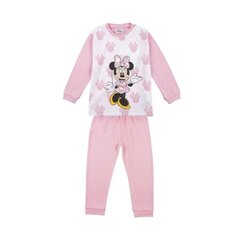 Pajama Bērnu Minnie Mouse Gaiši Rozā cena un informācija | Halāti, naktskrekli, pidžamas meitenēm | 220.lv