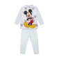 Pajama Bērnu Mickey Mouse Gaiši Zils cena un informācija | Halāti, naktskrekli, pidžamas meitenēm | 220.lv