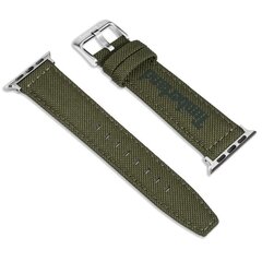 Pulksteņa siksniņa Timberland Strap Sapo L Green Fabric SS 22 mm TDOUF0000304 cena un informācija | Sieviešu pulksteņi | 220.lv