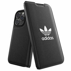Adidas OR Booklet Case BASIC iPhone 14 Pro 6.1" melns-balts|melns-balts 50182 цена и информация | Чехлы для телефонов | 220.lv