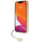 Guess GUHCP14SGF4GGR iPhone 14 6.1" pelēks|pelēks cietais korpuss 4G Charms Collection cena un informācija | Telefonu vāciņi, maciņi | 220.lv